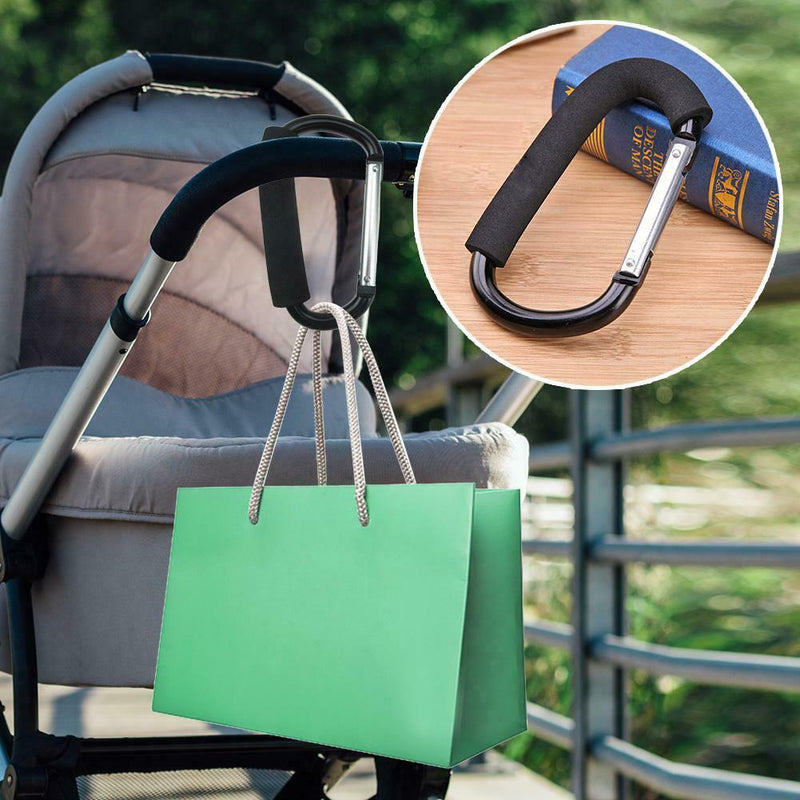 Aluminium Alloy Large D Shape Hook Children Kids Baby Strollers Accessories