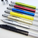 5x Multi-Functional Tool Tech Ballpoint Pen Spirit Level, Screwdriver Random