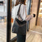 Large Capacity Messenger Bag Women Leather Classic Shoulder Handbag Retro Purse