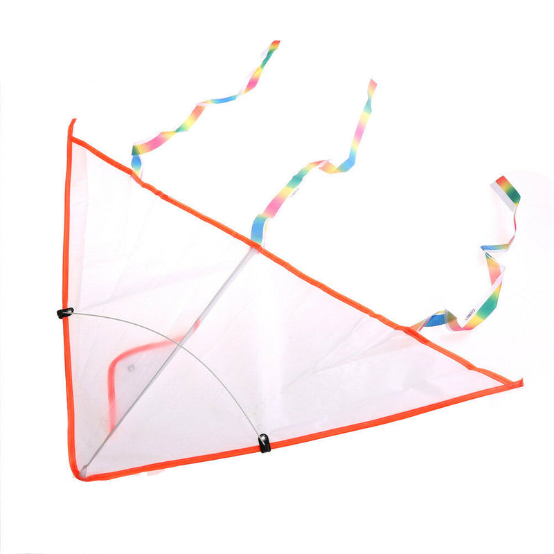 1PC DIY Painting Kite Foldable Outdoor Beach Kite Children Kids Sport Toys 3C
