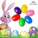 1pc Plastic Easter Eggs Toys For Children 6x4 cm / inches 2.36x1.57 Z9F0