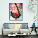 Wine Cup DIY Diamond Painting 5D Full Round Drill Rhinestone Cross Stitch