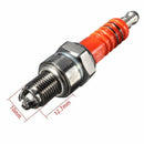 1pcs Racing Spark Plug Scooter 110CC 3 Electrode ATV Pit Dirt Bike Quad