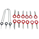 17Pcs Car Radio Audio Removal Install Key Kit Stereo Dash CD Player Removal