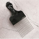 2pcs/set Barber Home Steel Needle Brush Tin Foil Perm  Set Dirty Braid