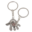 1Pair Hand Key Chain Hand Pendant Couple Keychain Valentine's Day Memorial G JR