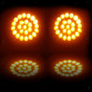 2pcs New 2 Inch Motorcycle  LED Turning Light Panel Replacement Yellow
