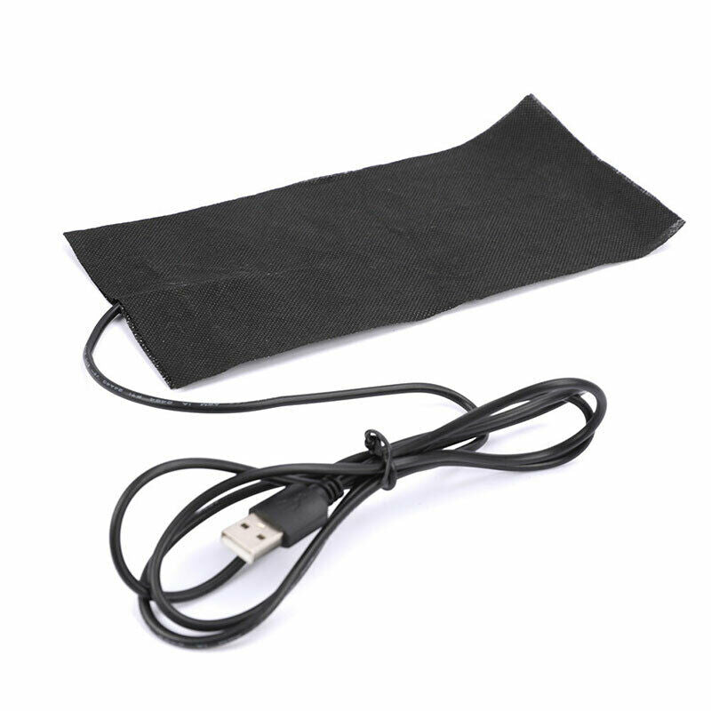 5V 15x20cm USB Heated Jacket Coat Vest Accessories Carbon Fiber Heated Pads  Nw