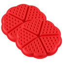 Baking Heart Shape Silicone Waffle Mold Cake Mould Non-stick Kitchen Bakeware Cy