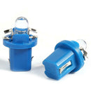 10pcs T5 B8.5D LED Car Light Auto Dashboard Instrument Light Bulbs (Blue)