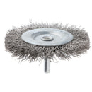 2 Pieces Wire Wheel Brush For Metal Derusting Wood Grinding 75mm 0.3mm