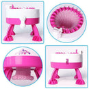Plastic Needle Sewing Tools Diy Hand Knitting Machine Weaving Loom for Scar