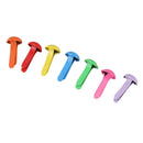 Set of 200 Mini Parisian fasteners multicolor paper craft Stamping Scrapboo O1Z2