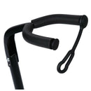 Fasdga Black Collapsible Iron Tripod Guitar Stand with Protective Velveteen