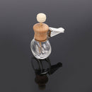 Air Freshener Perfume Bottle Pendant Essential Oils Car Hanging Glass ClipsB Hn