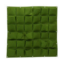 36 Pocket Planting Bags Wall Hanging Gardening Flower Pots Outdoor Indoor V