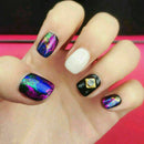 48 Sheet Mix Color Transfer Foil Nail Art Star Design HOT N2P0 For nail Sti H8A5