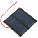 0.6W 5.5V solar panels polycrystalline silicon solar patch plastic DIY sola F7F4
