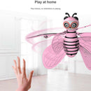 2x Flying Bee Toys Aircraft Mini Kids Flying Toys Obstacle Avoidance Indoor Game