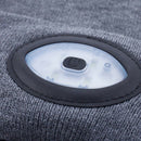 6 Led head light lamp Beanie Cap Rechargeable Lighted Hat With Led Head Lig