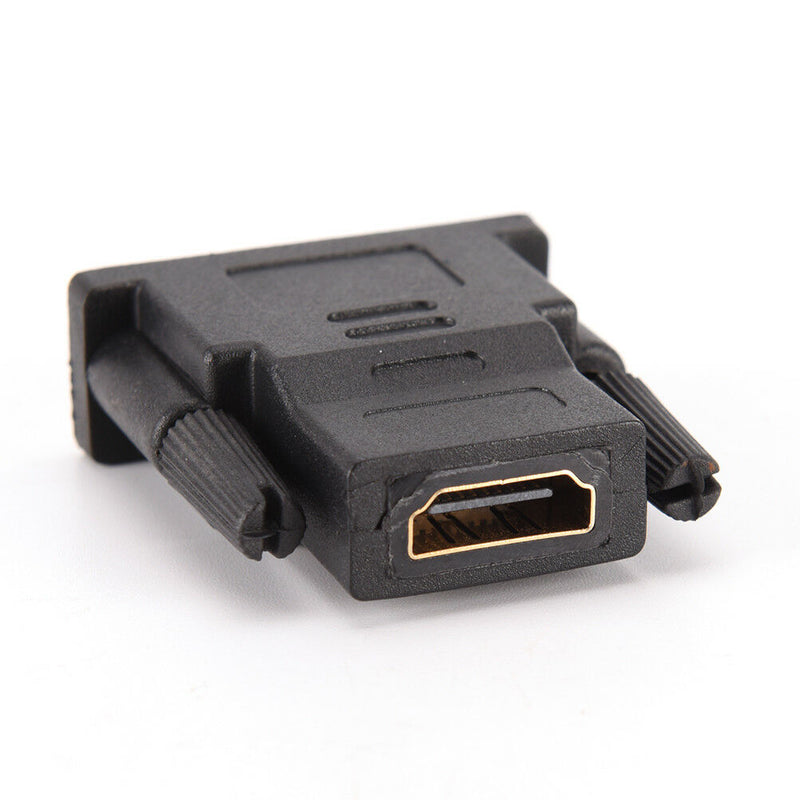 DVI-D 24+1 Dual Link Male to HDMI Female Adapter Converter Connector LJ