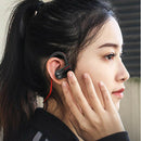 Bluetooth 4.1 Headphones Earphone In-ear Sports with Earphones Caps Blue