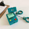 Silicone Protective Case Game Console Pattern Cover with Lanyard for Airpods 1/2