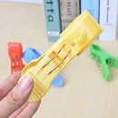 12PCS Large Bright Colour Plastic Beach Towel Pegs Clips To Sunbed Quilt Clip AU