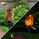 Solar Lawn Squirrel Light,Solar Pathway Lights Solar Garden Lights Outdoor