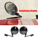 Car Rearview Mirror Blind Spot Mirror for Jeep Wrangler Jl 2008 Rearview Mi