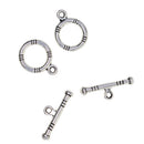 50x Necklace Bracelets Design And Repair Findings OT Toggles Clasp DIY Craft