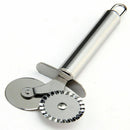 Stainless Steel Rustproof Ravioli Cutter Double Pastry Wheel Restaurant Knives