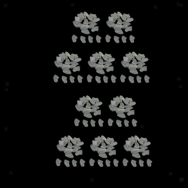 200Pcs Size S Dog cat Anti-scratch Nail Caps Soft Paw Nail Cover Puppy Claw