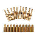 20X Motorcycle ATV Carburetor Main TRound Head Jets Injectors Nozzle Durab VVE