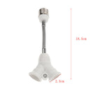 E27 Socket Base Lamp Extender Splitter Dual Adapter Converter For LED