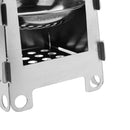 Outdoor Portable Folding Alcohol Stove Stainless Steel Wood Burner Furnace