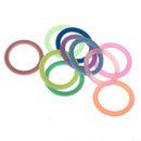 20x Silicone Baby Pacifier Holder Adapter O Ring Dummy Clips for Mixed