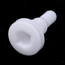 Plastic Thru-Hull Bilge Pump and Aerator 3/4" Hose Fitting for Boats