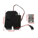 150KG/330lb Electric Magnetic Lock Door Access Control DC 12V Cabinet Drawer