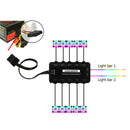 RGB Fan Controller 12cm Remote Control Computer Case PC Cooling Chassis  A