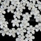 40 Pcs Women's Crystal Rhinestone Decor Flower Design Nail Art Tips DIY Manicure