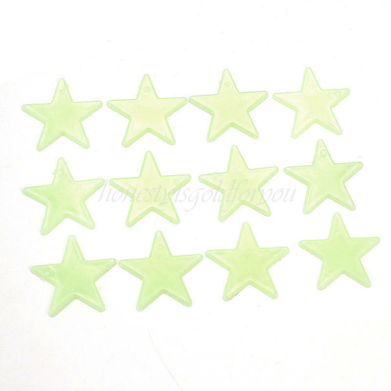 Wholesale 100pcs Glow in the Dark Stars  Baby Kids Room Bedroom 28x28mm
