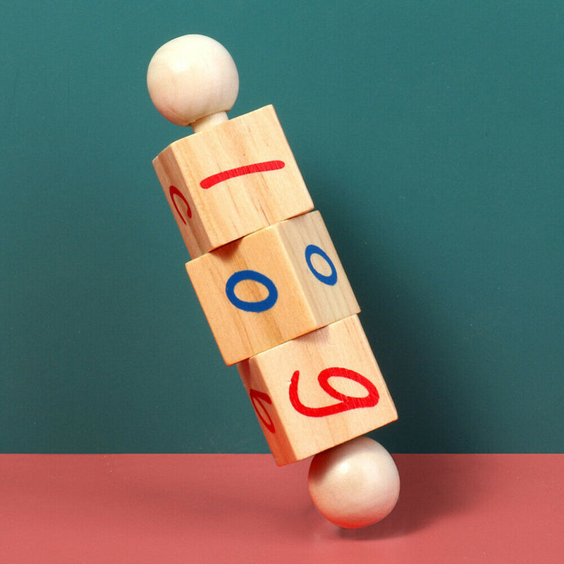 Kids Alphabet Spelling Words Games Spell Word Building Block Educational Toys