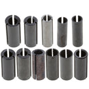 2Pcs 6,6.35mm to 12.7mm Engraving Bit CNC Router Tool Adapter Chuck Collet