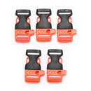 5pcs Survival Whistle Buckle Plastic Buckles For Paracord Bracelet/ Backpack 3C