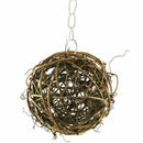 10cm Pet Birds Claw Chew Play Foot Toys Parrot Swing Cage Vine Parak Ball