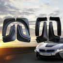 4 Pieces/Set ABS Mud Flap Splash Guard Tire Fender Mudflaps Fenders Case Fo
