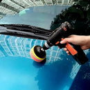 9Pcs 5'' 125mm Buffing Polishing Sponge Pad w/ Drill Adapter for Car Polisher #