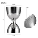 Stainles Steel Bar Jigger 1/2Oz ,Cocktail Jigger Measuring Cups Jigger 1Oz