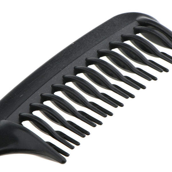 Comfortable 2 Rows Wide Tooth Hair Comb for Hair Braiding Styling